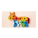 thumbnail image 4 of Rompecabezas de madera para niños pequeños, bloques de madera, rompecabezas multicolor, lindo, educación temprana Caballo, 4 of 9