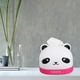 thumbnail image 5 of Caja de pañuelos de escritorio para el hogar, con diseño de panda de dibujos animados, creativa, para rollos de papel, para el hogar (rosa), 5 of 6