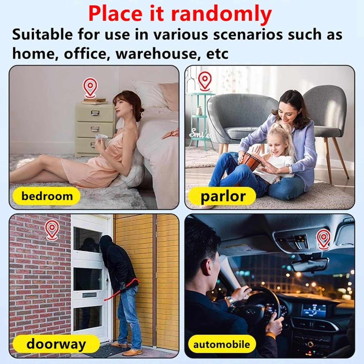 Hidden Camera With Audio/Video. Mini Small Camera. Spy Hidden Cameras For Home Indoor Use. Spy Cam With Night Vision And Motion Detection | Only 0.9 Inch! Baby Monitor Small Mini Wireless Outdoor S41