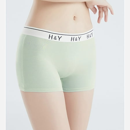 Up to 30% OFF  Plus Size Leggings  2-in-1 P Ure Cotton Crotch  Non Rolled Flat Corner  Comfortable Underwear  For Women  Workout  Daily Wear  Womens Shirts Plus Size | Green L  Sopatenor