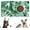 Tropical Palm, variant on Cloudsfeel Pet Food Mat,Dog Cat Bowl Mat for Food and Water,Dog Cat Feeding Mat,Dog Cat Placemat,Dog Food Mats for Floors Waterproof,Non-Toxic,Easy to Clean and Nonslip Mat for Pet
