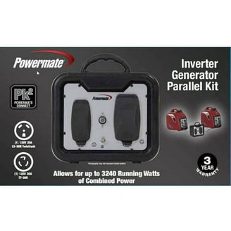Generac 7668 Cavo Parallelo Per Inverter - Collega Due Generatori IQ3500 E GP3000i Per Raddoppiare La Potenza (30A E 50A)