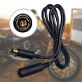 thumbnail image 4 of Flexible 300cm Power Extension Line For DIN Motorcycle Charging Cord 300W, 4 of 8