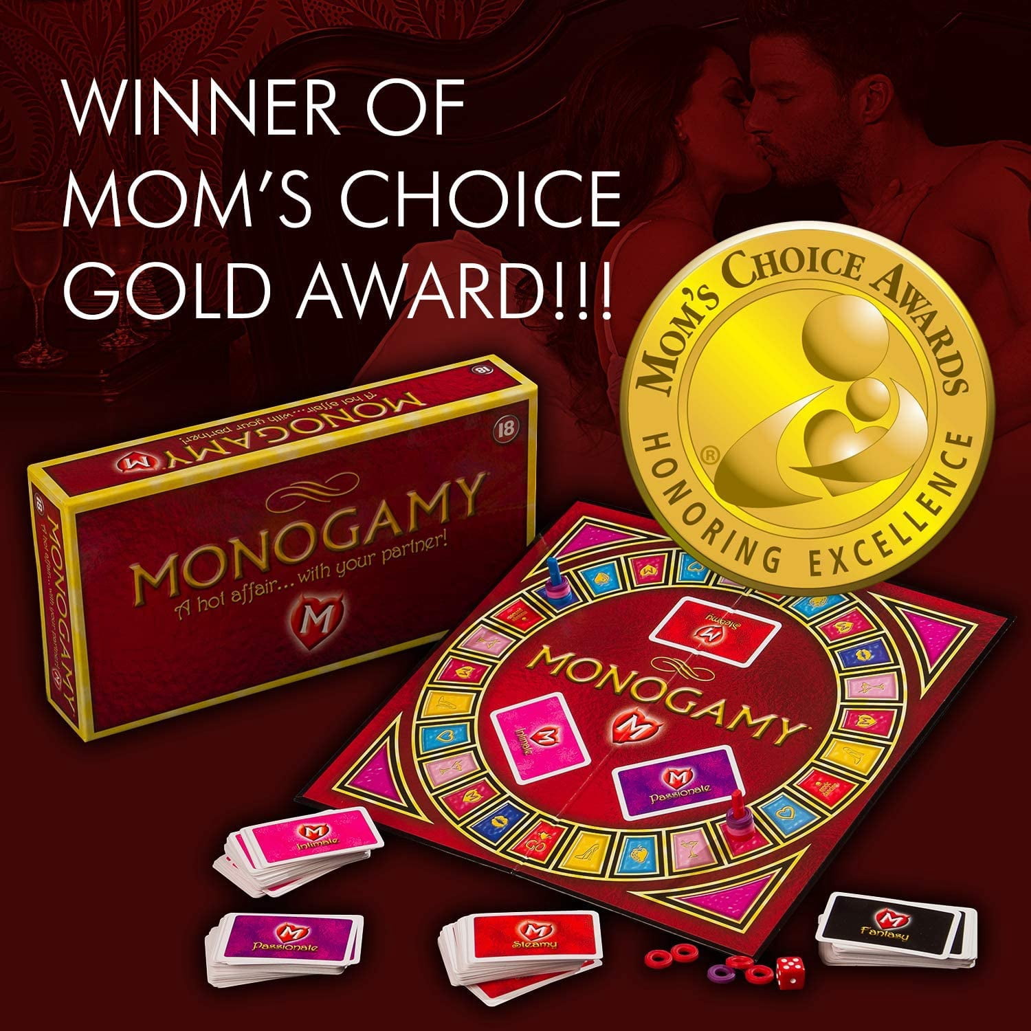 Creative Conceptions Monogamy Adult Couples Board Game, Monogamy allows you  to try new things together, to set aside time for one another and have fun  while you're.., By Brand Creative Conceptions -