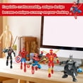thumbnail image 5 of Anmirz War Machine Building Blocks, 8in War Machine Toy Building Sets, War Machine Sets, War Machine Minifigures, Collectible Display Set and Toy for Adults and Kids, War Machine, 5 of 6