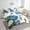 White Blue, variant on Hydrangea Floral Bedding Comforter Sets 7Pcs Blue Purple Butterfly Bed In A Bag,Vintage Flower Twin Bedding Sets Cute Animal Sheet Set With Comforter Spring Botanical Bedroom Decor,Soft