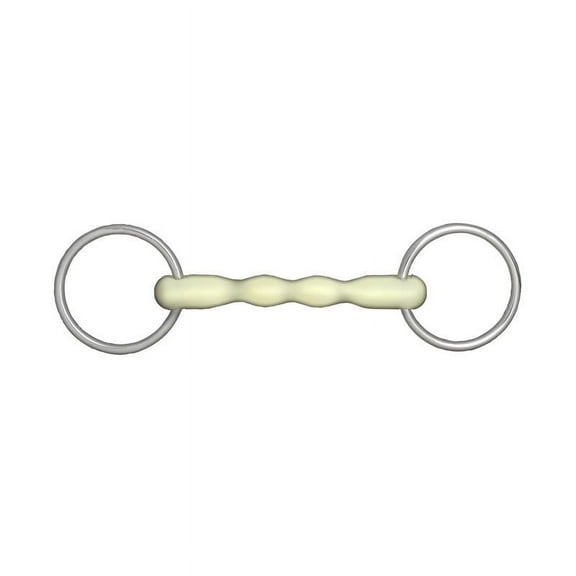 Horze Apple Flavor Mullen Mouth Loose Ring Snaffle Bit
