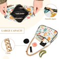 thumbnail image 2 of FORMRS Womens Shoulder Bag with Chain Strap Clutch Purse Cute Tote Handbag, Floral Easter Eggs, 2 of 7