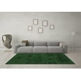 thumbnail image 3 of Ahgly Company Indoor Round Oriental Emerald Green Industrial Area Rugs, 3' Round, 3 of 4