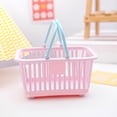 thumbnail image 2 of Guardoinrt Panier de Rangement Portable - Organiser Efficacement les Petits Objets Bleu Bébé Circulaire 1ensemble, 2 of 6