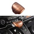 thumbnail image 1 of AntBooBoo para Honda CRV CR-V 2017 2018 2019 2020 2021 2022 Cubierta de palanca de cambios de madera de melocotón decoración interior para CR V (cubierta de palanca de cambios), 1 of 5