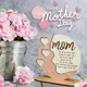 thumbnail image 4 of Placa de madera en forma de corazón para madre, regalo para el día de la madre, regalo personalizado para mamá en su cumpleaños, decoración, 4 of 6