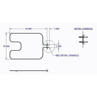 Range Kleen Bake Element, Fits Frigidaire