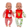 thumbnail image 3 of Stijggn B*aby Doll Clothes Christmas Halloween Doll Dress Cute Dolls Overalls Lifelike Reborn B*aby Doll Accessories Fashion Doll Clothes for 18 Dolls, 3 of 6