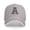 Gray, variant on English A Unisex Adult Baseball Caps Adjustable Casquette Dad Hat Sandwich Cap Outdoors Headwear
