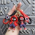 thumbnail image 2 of Wholesale Spider-Man Keychain Spiderman Action Figure Anime Spider Man Keyring Backpack Pendant Bag Car Key Ring Kid Model Toy, 2 of 7