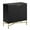 Black, variant on Clihome 2 Door Accent Cabinet, White Storage Cabinet Buffet Sideboard