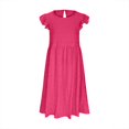 thumbnail image 6 of Girls' Dresses Fly Sleeve Dress Dance Party Dresses Spring And Summer Simple Style Clothes 4-12 Years, 6 of 6