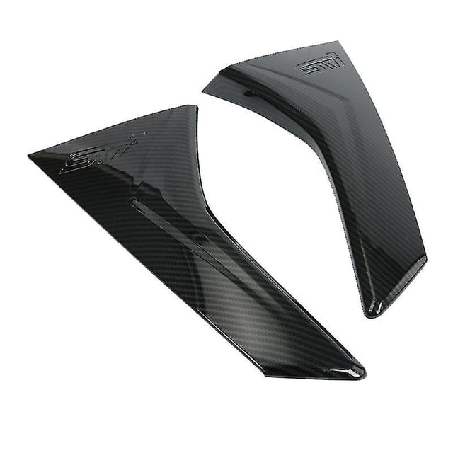 Tira de protección para alerón lateral de ventana trasera estilo fibra de carbono para XV 2018-2020