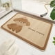 thumbnail image 4 of Alfombra absorbente de baño para patrón de cachorro puerta de baño resistente a la herencia, 4 of 11