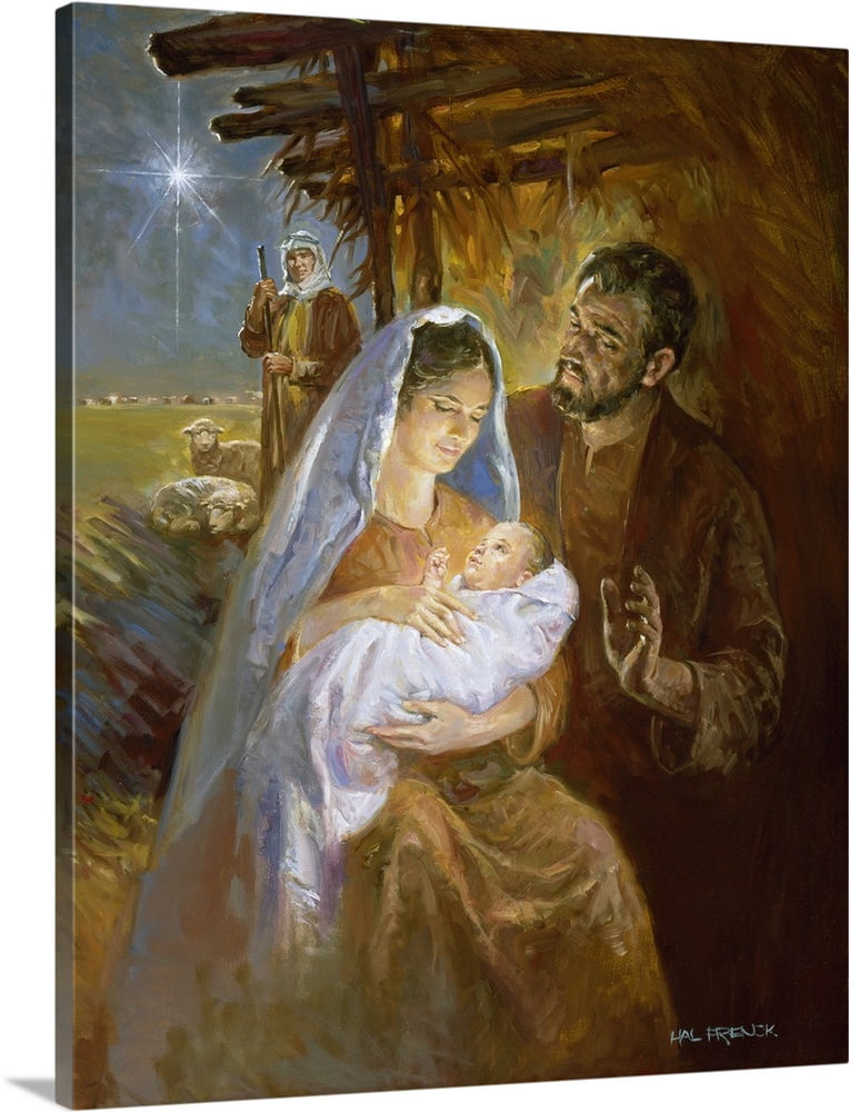 Great BIG Canvas "Nativity" Canvas Wall Art 24x30