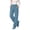 Light Blue, variant on Women Pants Cable Knit Fleece Lined Stirrup Hem High Waist Elastic Waistband Solid Colors for Fall Winter Home and Everyday Wear