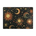 thumbnail image 5 of Yayeee Area Rugs for Living Room 6.7'x4.8' Indoor Non Slip Washable Bedroom Carpet, Sun Moon and Stars Pattern, 5 of 6