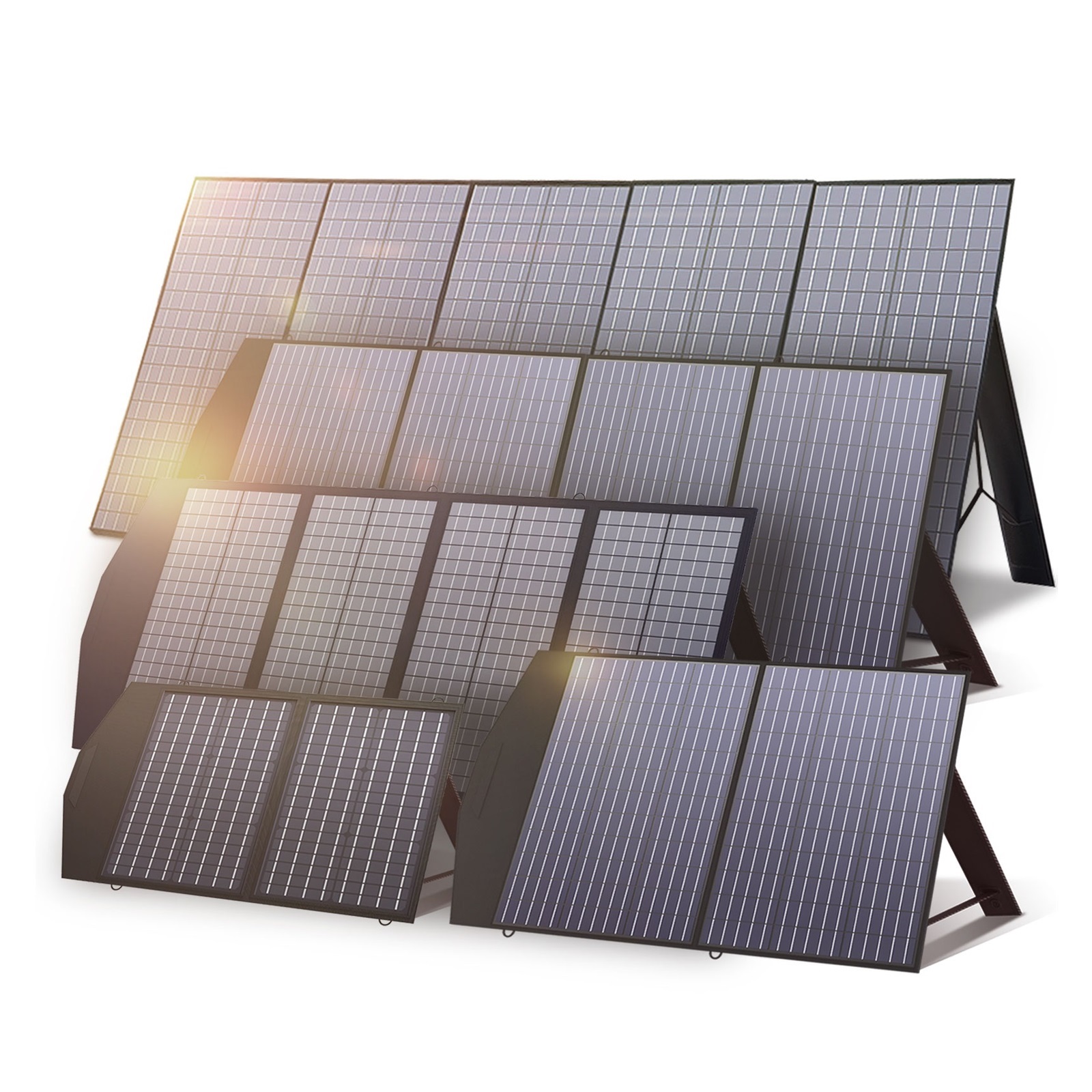 Single crystal solar panels Portable Foldable Waterproof Solar 400W / 200W / 140W / 100W / 60W Panels For Outdoor Camping RVS Outdoor solar panel