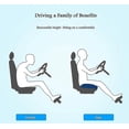thumbnail image 2 of Booster Seat For Car, Portable Booster Seat For Driver, 3d Breathable Mesh Non-slip Seat Cushions, 2 of 5
