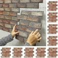 thumbnail image 1 of 10 Pcs Autocollants Muraux Briques et Carreaux -187, 1 of 4