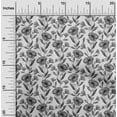 thumbnail image 2 of oneOone Cotton Cambric Gray Fabric Floral Sewing Fabric By The Yard Printed Diy Clothing Sewing Supplies 56 Inch Wide, 2 of 5