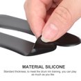 thumbnail image 2 of OULII 10Pcs Drum Mute Pads Set Black For Percussion Instruments Sound Control, 2 of 8