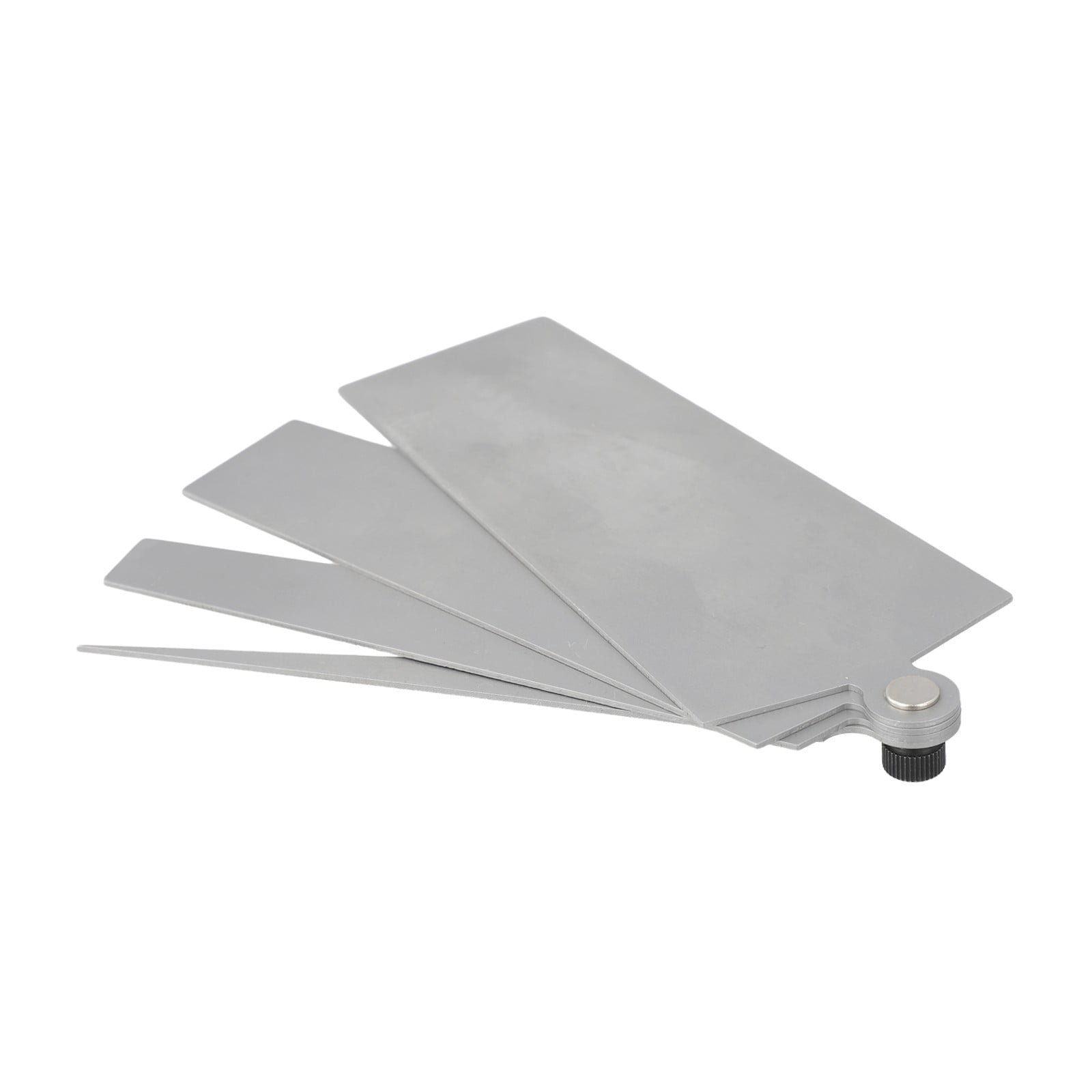1-60mm Steel Metric Taper Gauge Aperture Scale Wedge Feeler 4 In 1 Gap Ruler