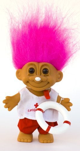 pink troll doll