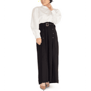 Verona Collection Women's Alicia Modest Maxi Skirt Black Size X-Small