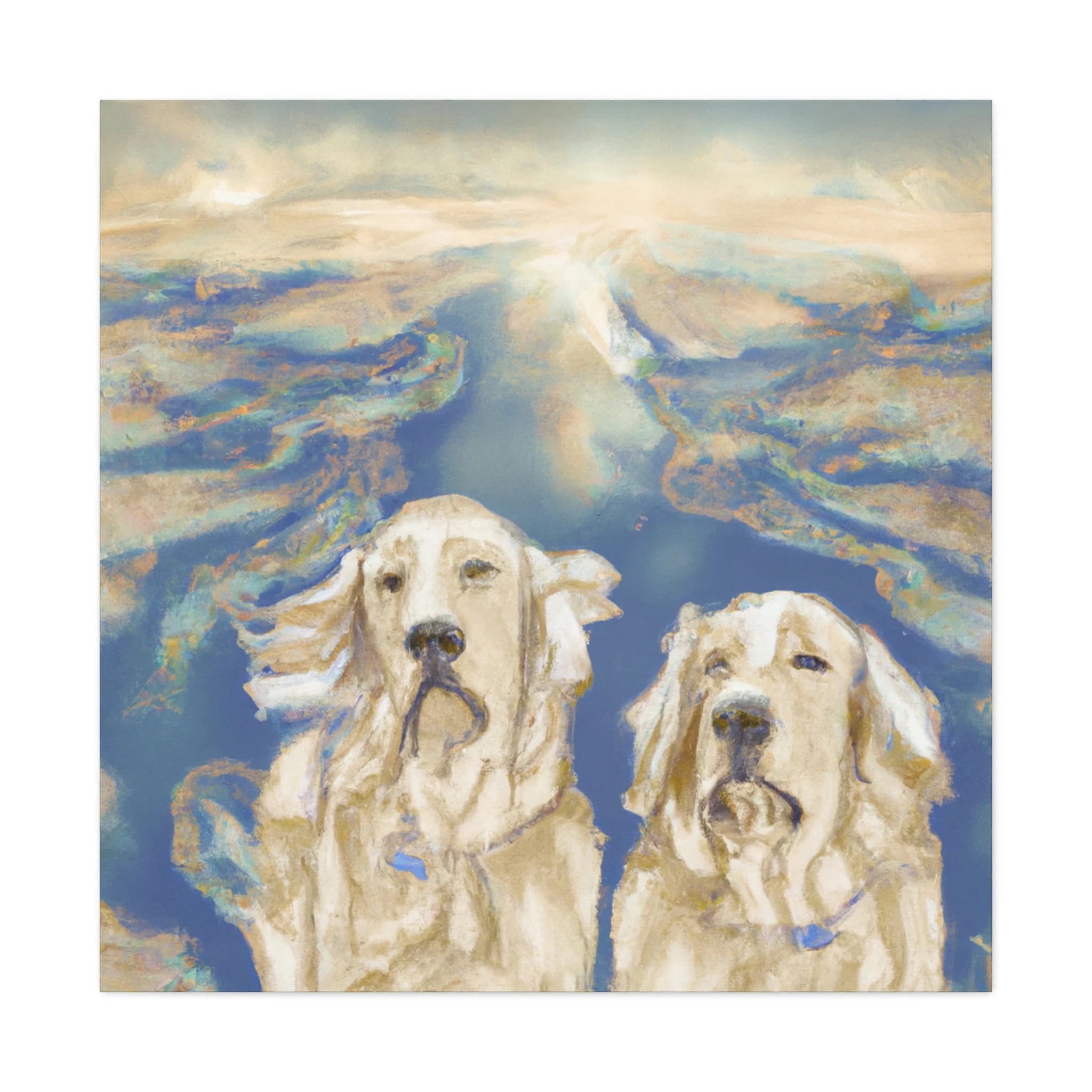 Golden Retriever Splendor - Canvas - Walmart.com
