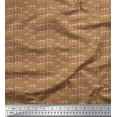 thumbnail image 1 of Soimoi Velvet Fabric Flamingo Bird Print Sewing Fabric Yard 58 Inch Wide, 1 of 3
