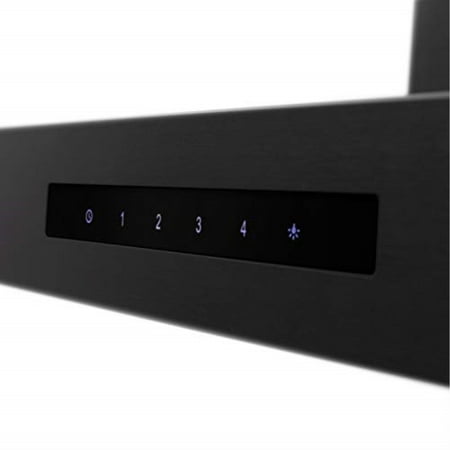 ZLINE - 36" Externally Vented Range Hood - Black stainless steel