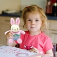 thumbnail image 7 of Realistic Easter Bunny Plush Toy, Soft Floppy Rabbit Stuffed Animal, Lifelike Lop Ear Rabbit Doll for Spring Party Decor, Cozy Companion for Toddlers, Easter Basket Filler, 7 of 7
