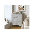 thumbnail image 1 of Nola Home 3-Drawer Dresser, Storage Cabinet For Bedroom 3 Drawers, Grey, 1 of 4