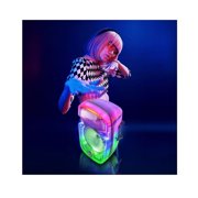 Open Box QFX 8 Translucent Portable Party Speaker With Rechargeable Battery TMS-802 Black