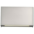 thumbnail image 4 of WAC Lighting Blok 1-Light LED 3000K Contemporary Aluminum Wall Sconce in Nickel, 4 of 5