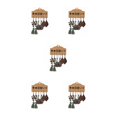 thumbnail image 2 of Pendientes de borla Vintage bohemio Minnieouse 12 Uds aleación grande, 2 of 6