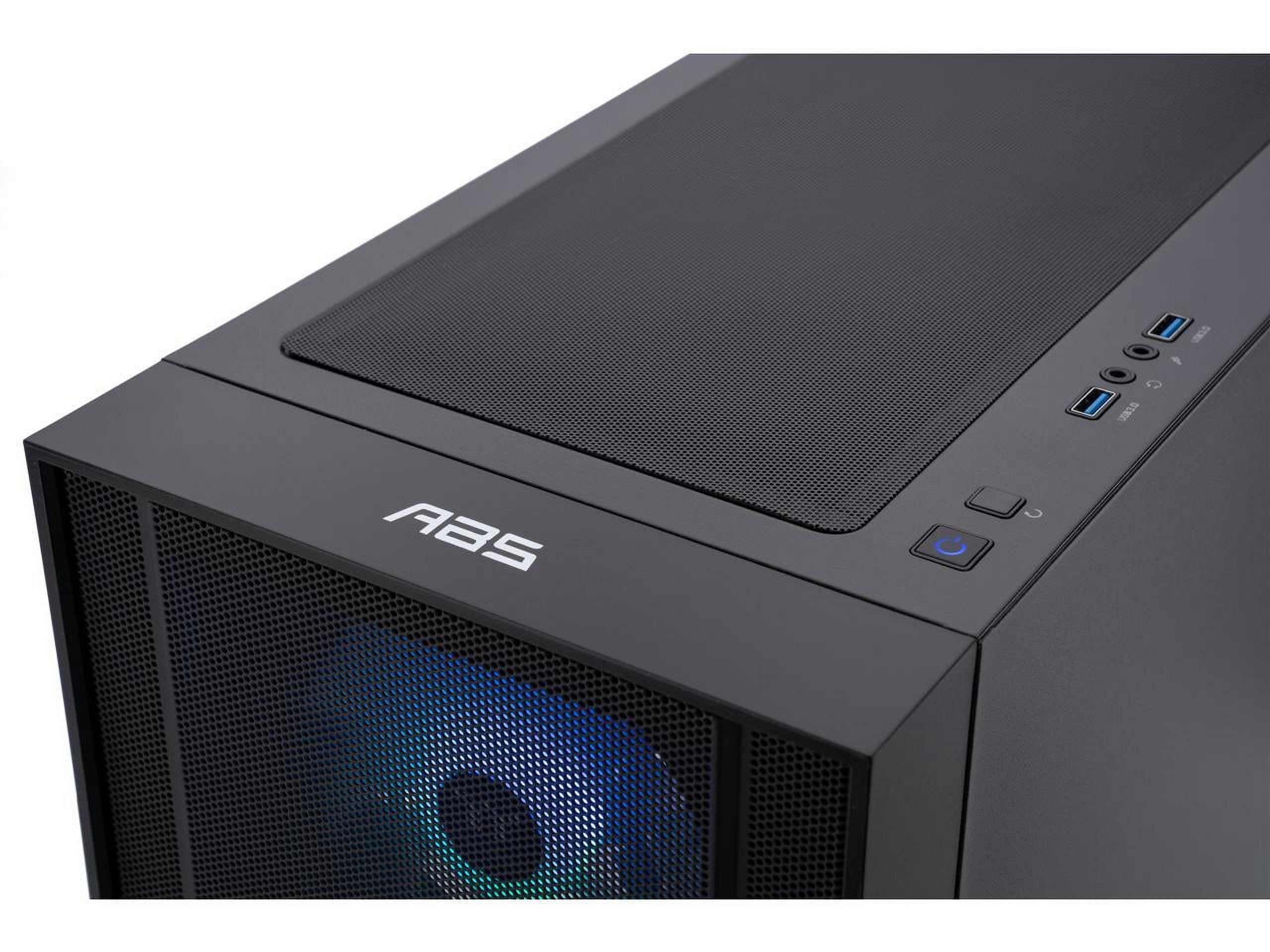 ABS Eurus Ruby Gaming PC, Ryzen 7 9800X3D, GeForce RTX 5070 Ti, 32GB DDR5 RAM, 2TB SSD, Windows 11 Desktop
