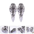 thumbnail image 2 of 1 Pair of Stainless Auricle Puncture Jewelries Exquisite Piercing Ear Expander, 2 of 8