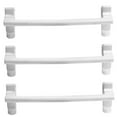 thumbnail image 4 of Raindrops Door Clips 3Pcs Premium Door Clip On Brackets White Abs Material, 4 of 8