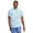 White Palm, variant on Men's IZOD Saltwater Dockside Chambray Short Sleeve Button-Down Shirt Color: Peony Size: XL