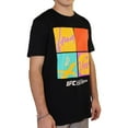 thumbnail image 2 of UFC Mens From To Vegas Graphic T-Shirt, Black, Large, 2 of 4