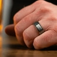thumbnail image 2 of Manly Bands Tungsten - The Hero (6mm) - Size 11.5, 2 of 6