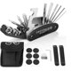 thumbnail image 1 of Kit de reparación de bicicletas Kit de herramientas para bicicletas de bolsillo multiherramienta 16 en 1 multifunción para reparar llaves de bicicleta de acero al carbono Kit de reparación de neumáticos de bicicleta Rojo Verde, 1 of 2